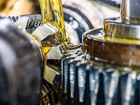Making gears on a gear cutting machine. Machine oil cools the cu Oil Analysis